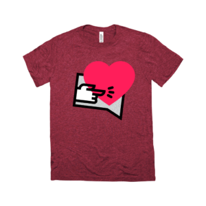 323 Social Heart T-Shirt